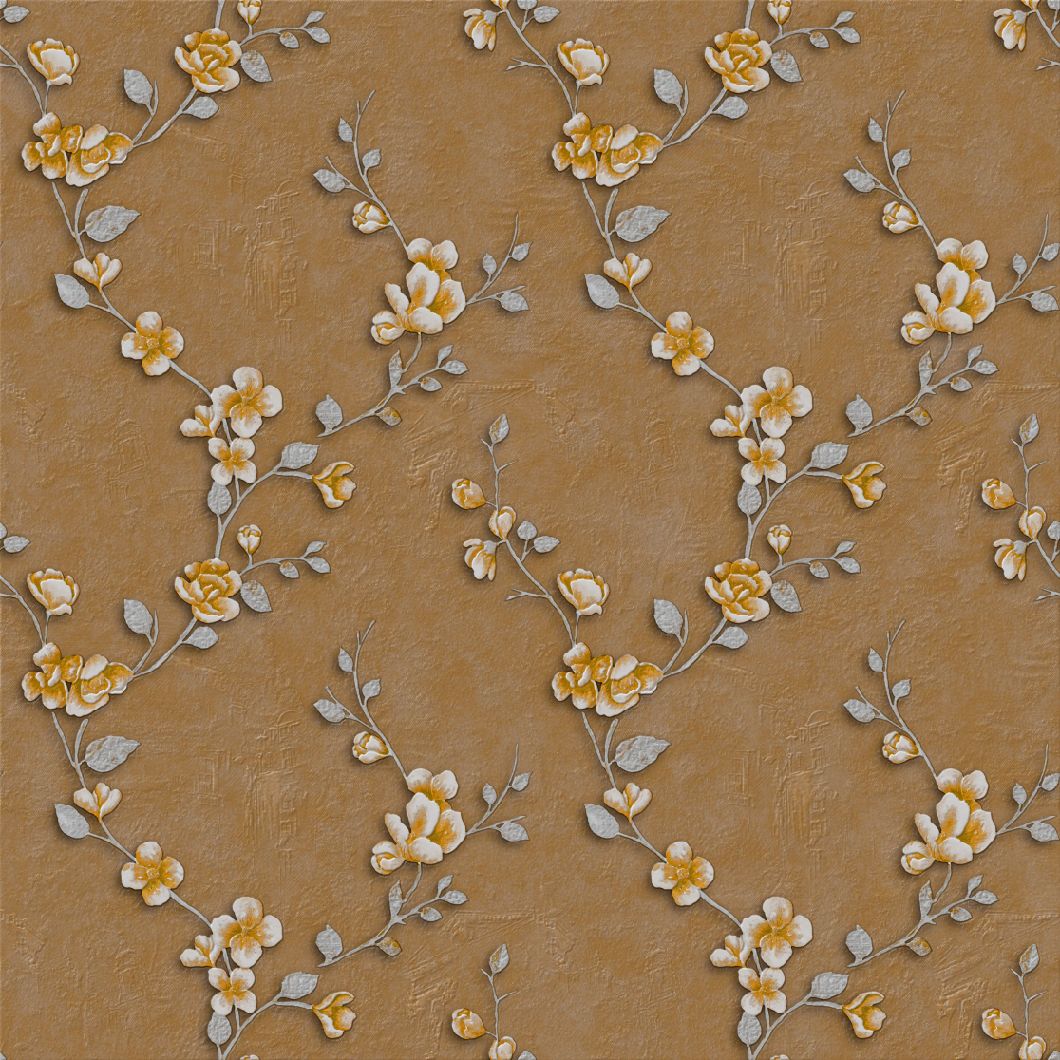 Waterproof Wallpaper Vinyl PVC Wall Paper for Home Decor