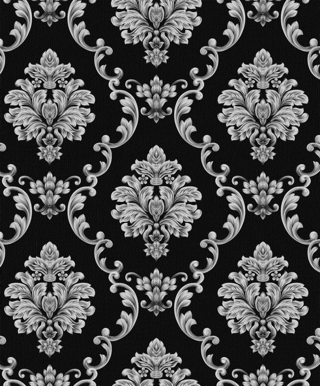 PVC Wallpaper Vinyl 3D Wallpaper Luxury Damask Wallpaper for Home Decor