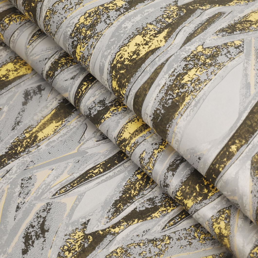 High Quality Gold Foil Wallpaper Hot Selling Non Woven for Home Decor