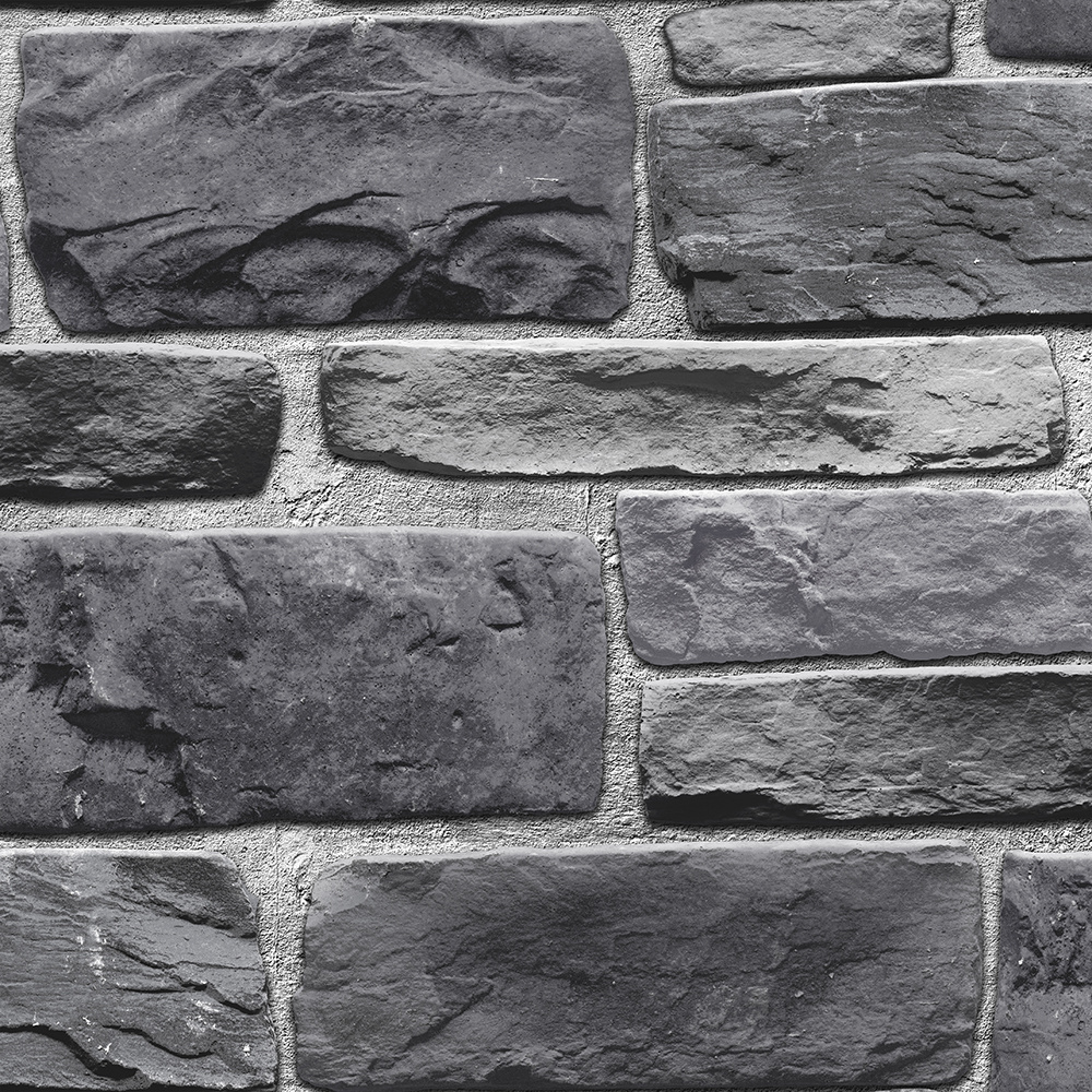 PVC Vinyl Wallpaper Modern Stone 3D Wall Paper