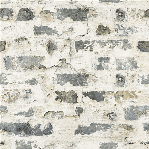 2021 New Design PVC Wallpaper Modern Design White Brick Design