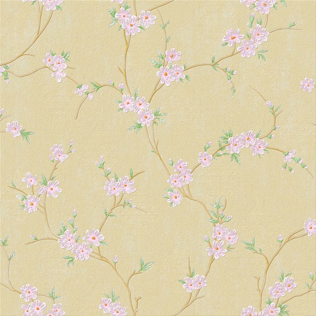 PVC Wallpaper High Quality Wall Paper for Home Decor