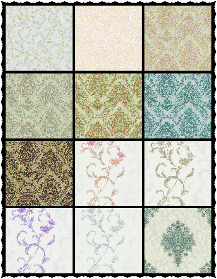 Hot Selling Wallpaper PVC Vinyl Wall Paper for Home Decoration