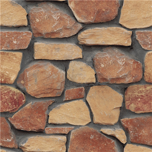 2021 New Design PVC Wallpaper Modern Design Brick Stones Design