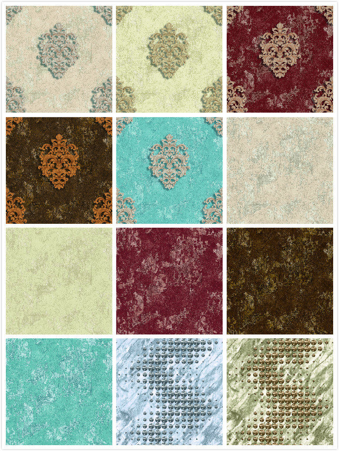 Vinyl Wallpaper PVC Wall Paper for Home Decor