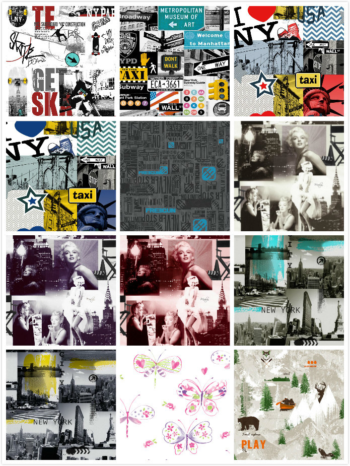 PVC Wallpaper Child Wallpaper Vinyl Wall Paper for Children