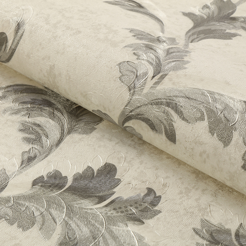 PVC Vinyl Wallpaper Classic Wall Paper Wall Covering for Home Decor