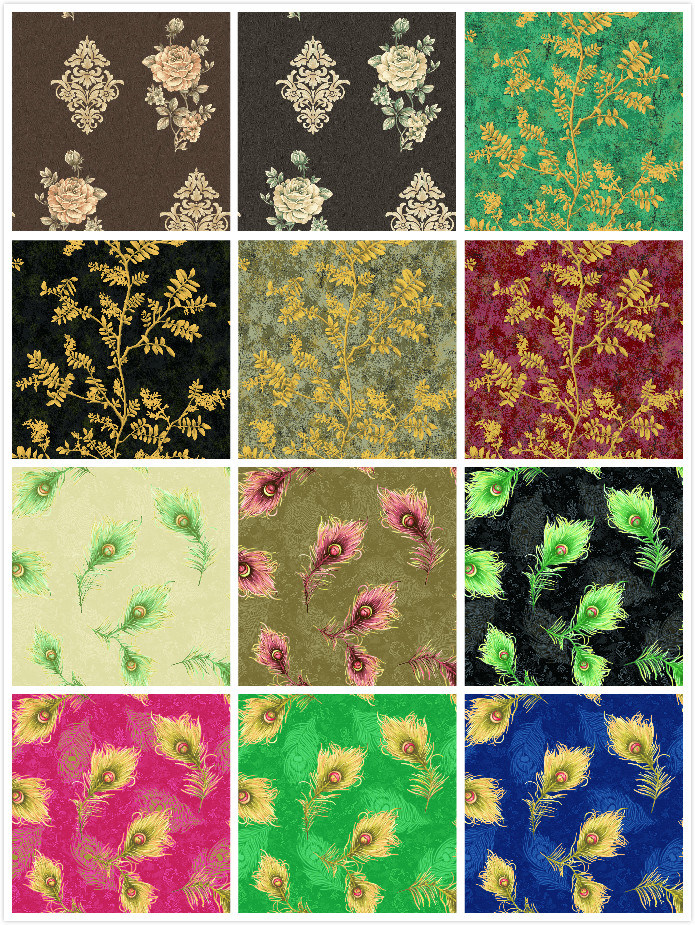 Waterproof Wall Paper 3D Wallpaper PVC Wallpaper for Home Decoration