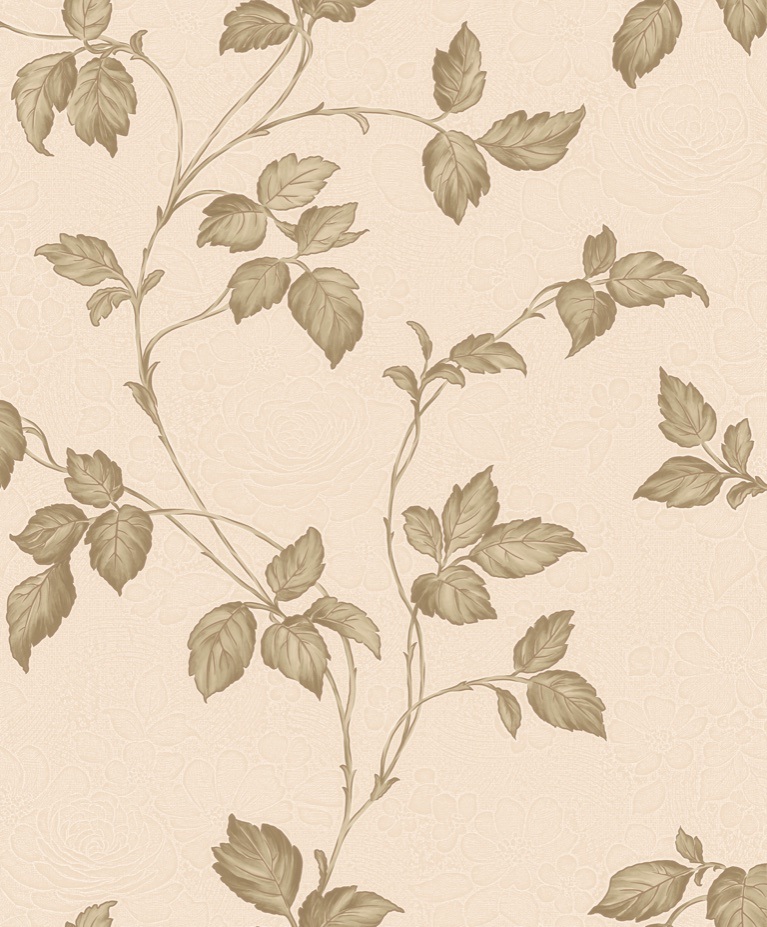 2021 New PVC Italy Branches Leaves Design High Quality Wallpapers
