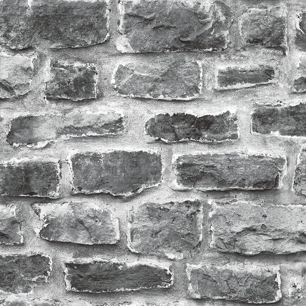 PVC Vinyl 3D Wallpaper Modern Stone Wall Paper