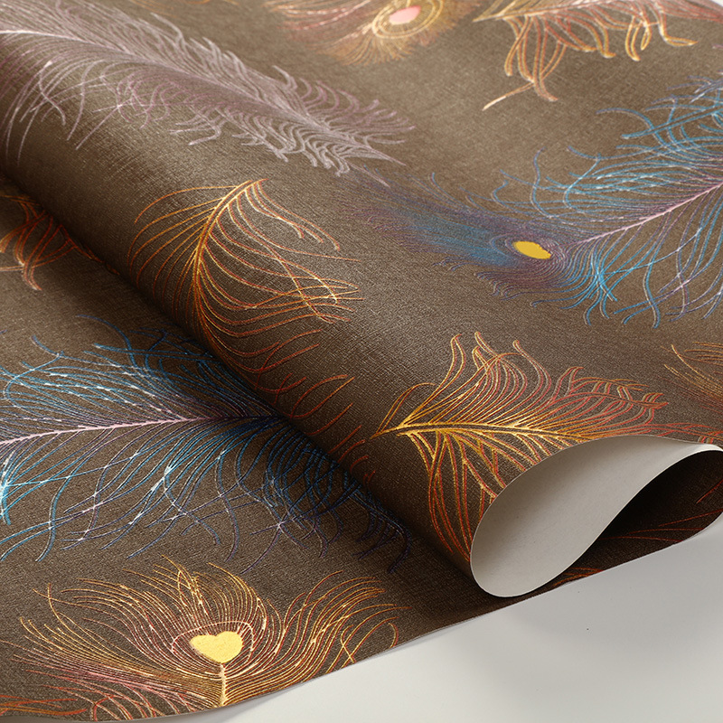 Waterproof 3D Modern Wall Paper Vinyl PVC Wall Paper for Home Decoration