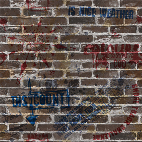 2021 New Design PVC Wallcovering Luxury Home Decoration Brick Design