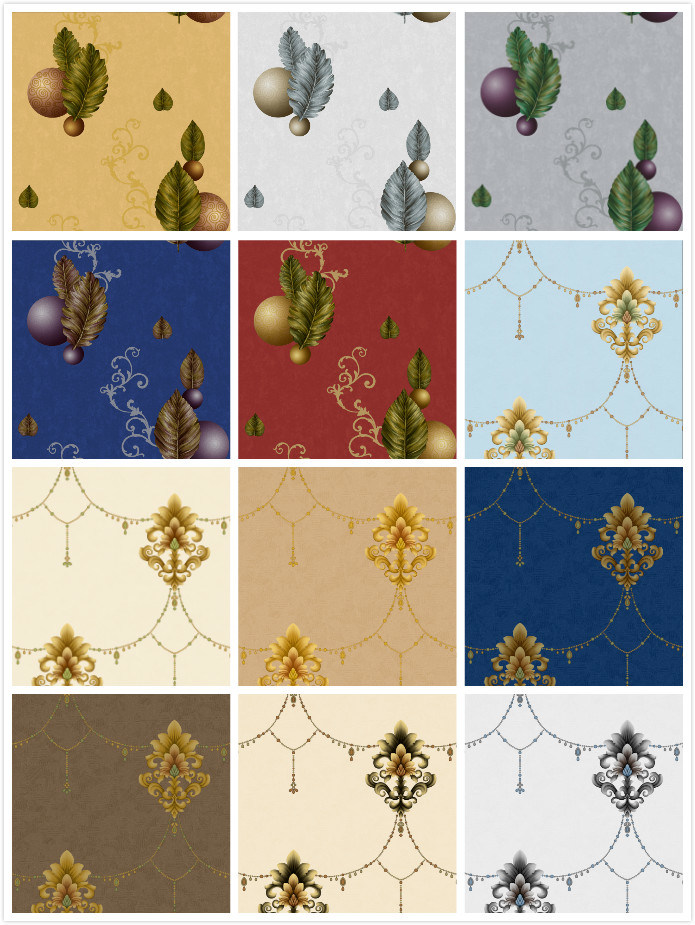 Luxury Wallpaper Vinyl PVC Wallpaper for Home Decor