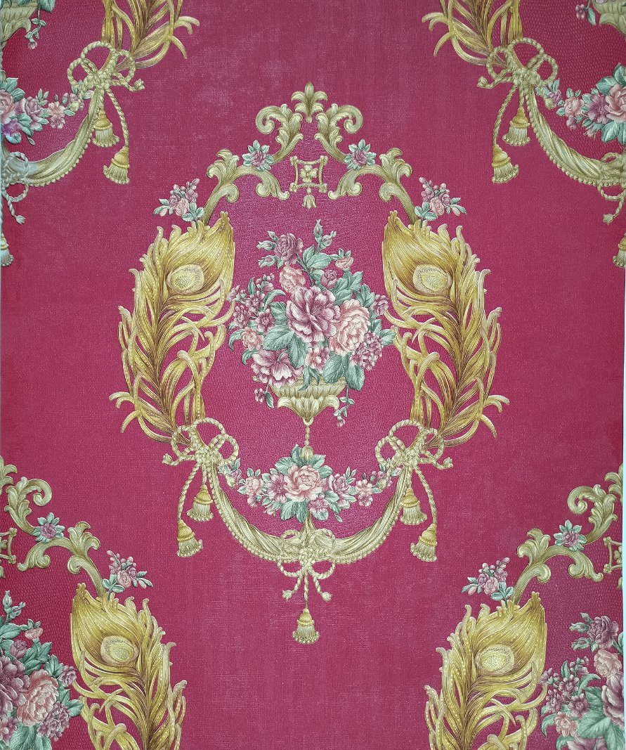 PVC Wallpaper Vinyl 3D Wall Paper Factory Price Wallpaper for Home Deocr