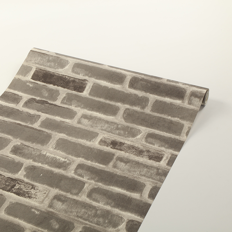 3D Wallpaper Modern 3D Brick Wall Paper Waterproof for Home Decor