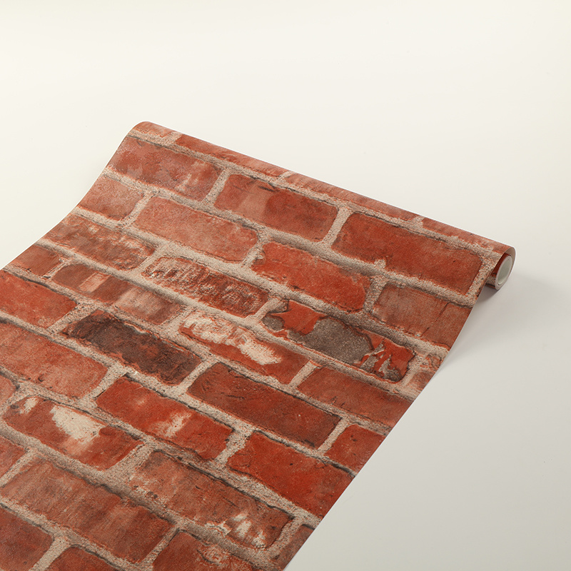 3D Wallpaper Modern 3D Brick Wall Paper Waterproof for Home Decor