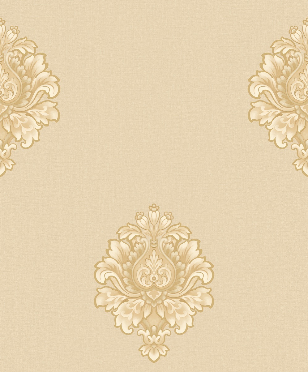 1.06 PVC Big Size Damask Design High Quality Wallpaper Home Decoration