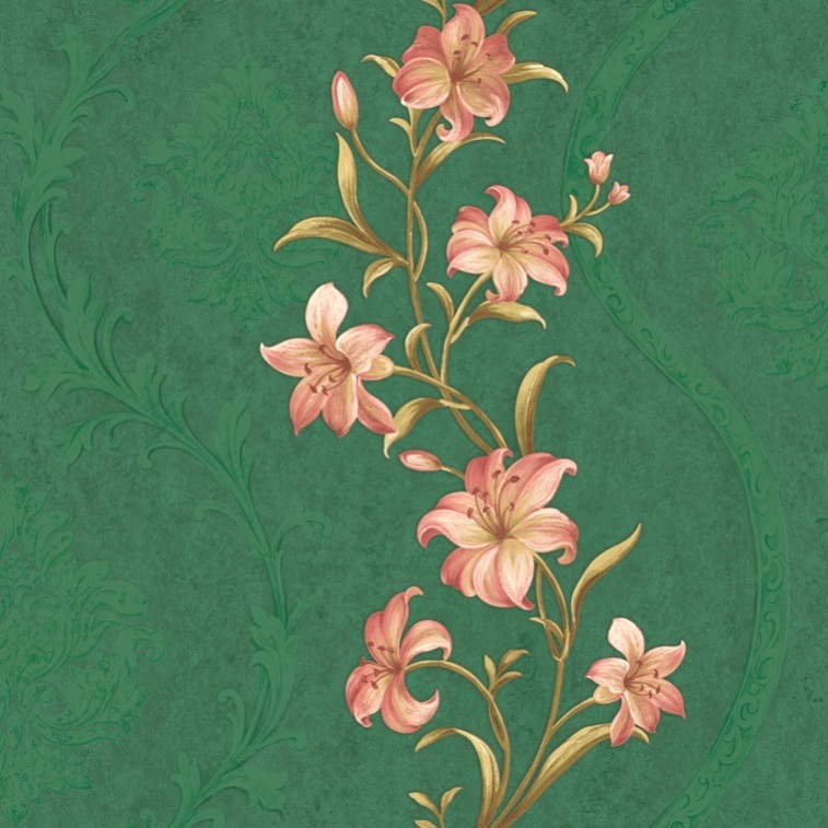 2021 New PVC Classic Flower Design High Quality Wallpapers