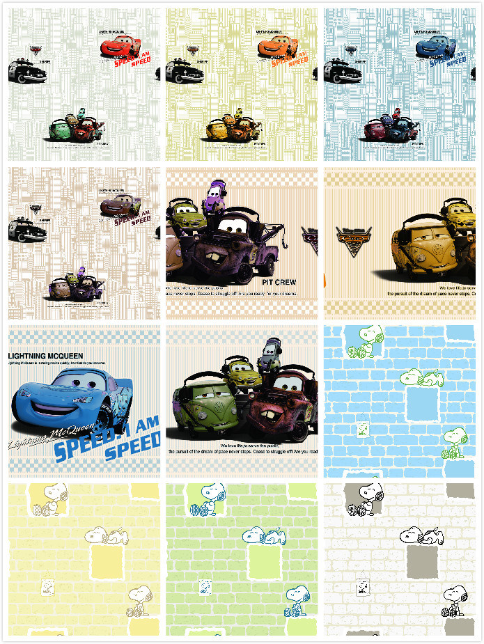 PVC Wallpaper High Quality Vinyl Wallpaper for Children Room