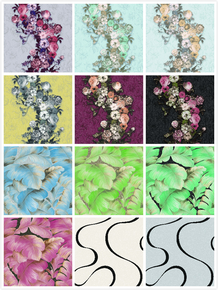 PVC Vinyl Wallpaper 3D Wall Paper Waterproof Wallpaper