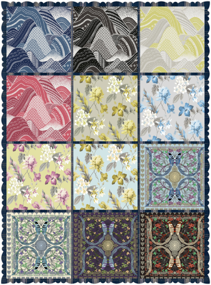 High Quality Luxury Wallpaper Classic Non Woven Wall Paper