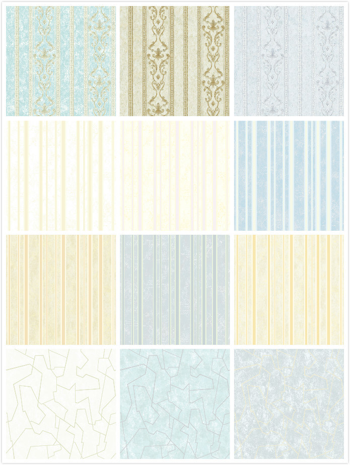 Non-Woven Wallpaper Luxury Wall Paper for Home Decoration