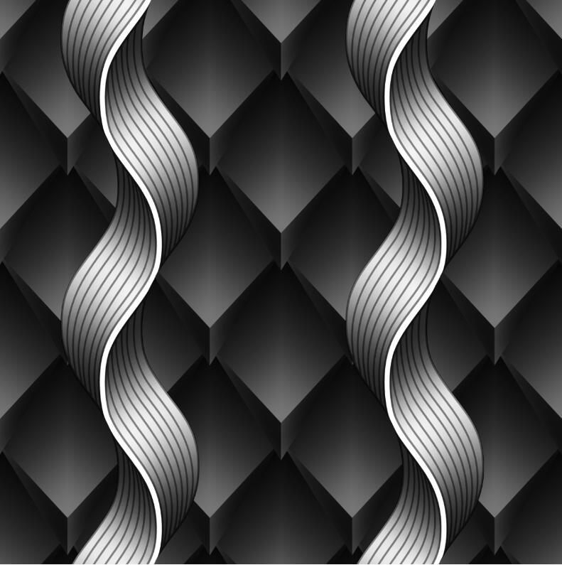 PVC Wallpaper Vinyl Modern 3D Wall Paper for Home Decor