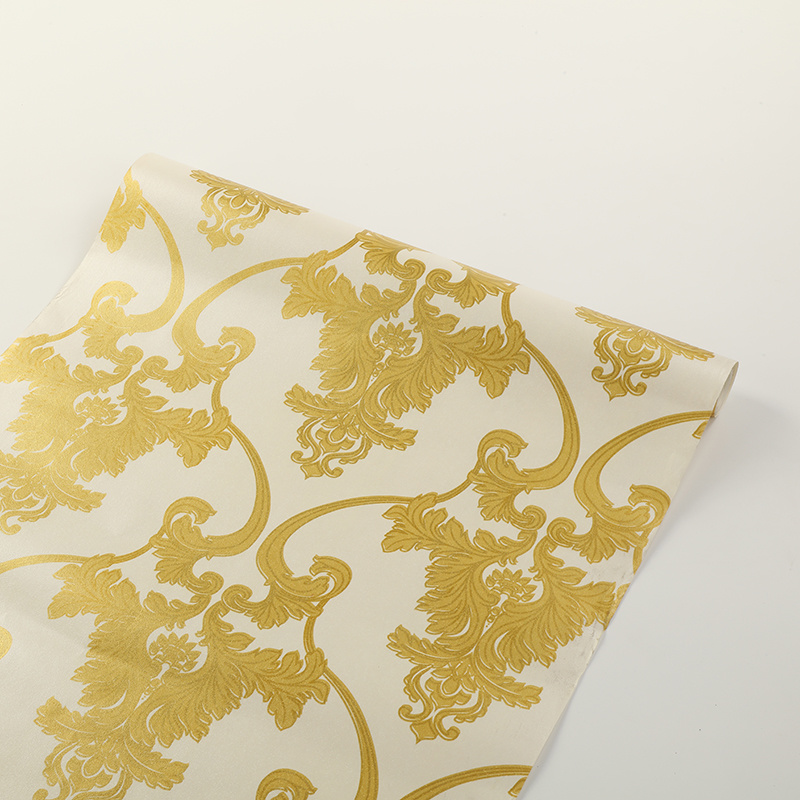 PVC Vinyl Wallpaper Waterproof Wall Paper Wall Covering for Living Room