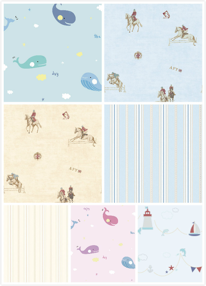 PVC Wall Paper Child High Quality Wallpaper for Children Room