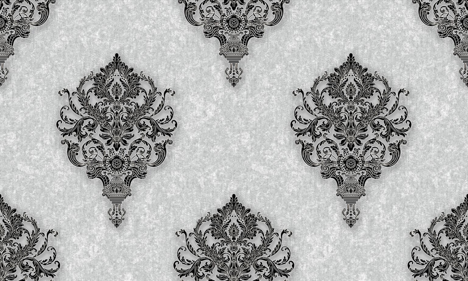 1.06 PVC Small Damask Flower Design High Quality PVC Wallpaper Home Decoration