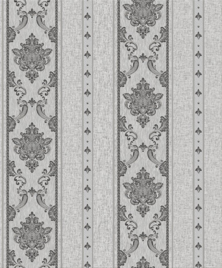 PVC Wallpaper Vinyl 3D Wallpaper Luxury Damask Wallpaper for Home Decor