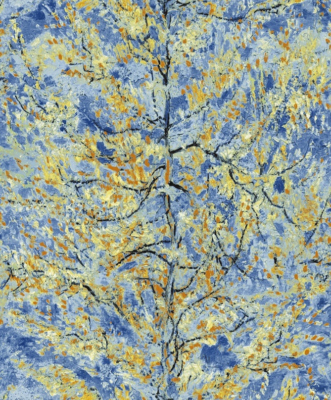 New PVC High Quality Wallpaper Modern Painting Style