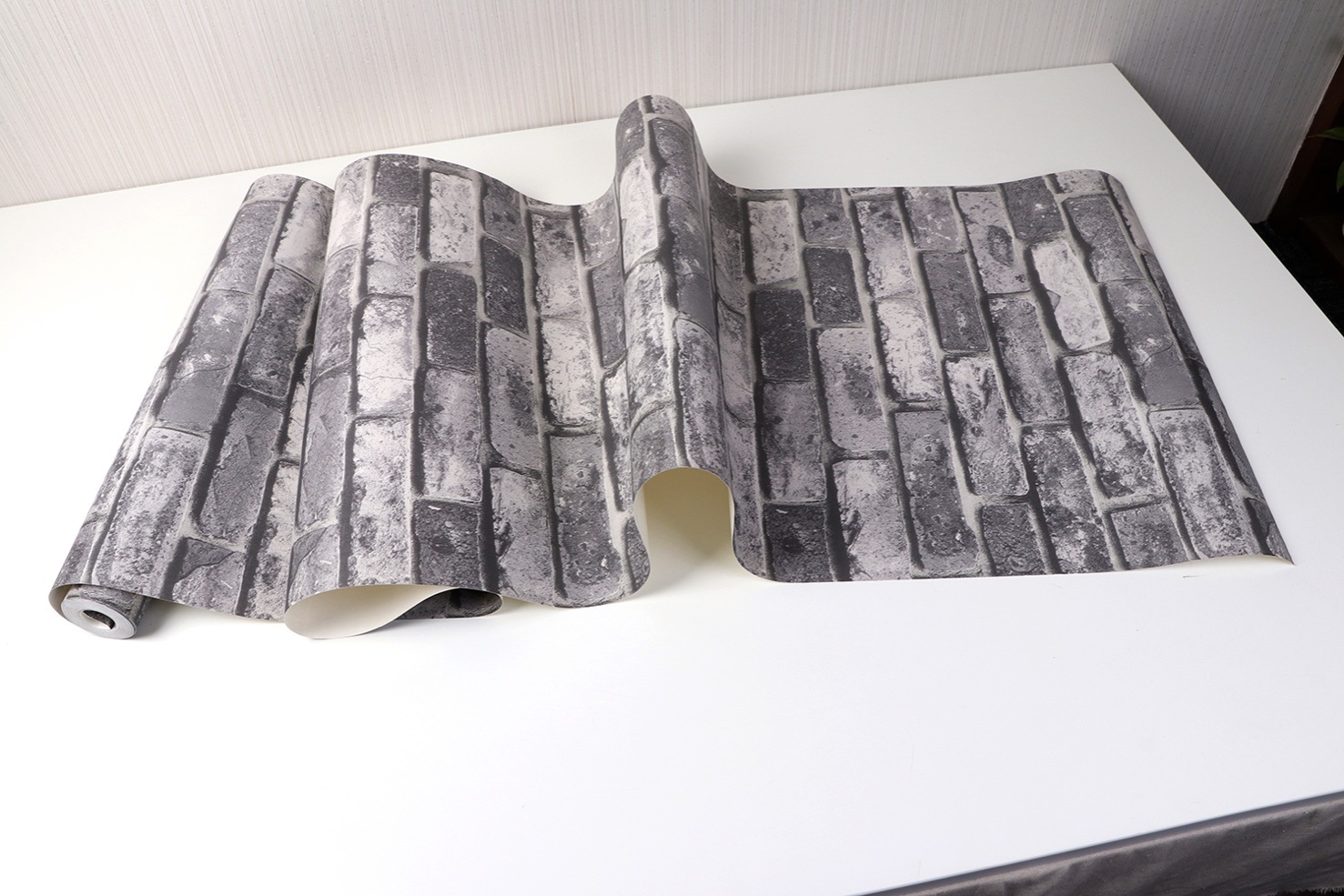 New PVC High Quality Wallpaper Luxury Brick Design