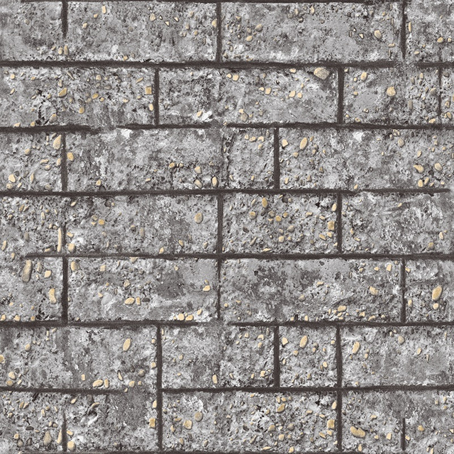 New PVC High Quality Wallpaper Modern Bricks Design