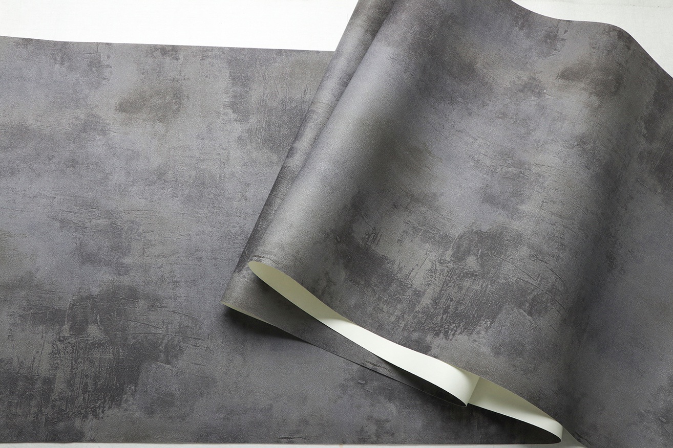 New PVC High Quality Wallpaper Modern Luxury Plain Design