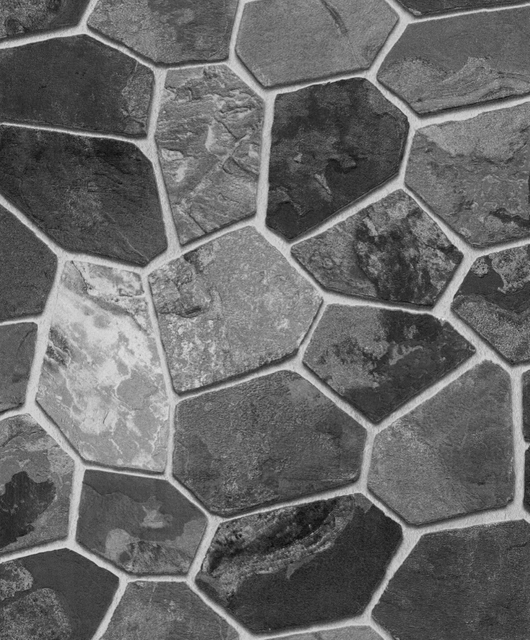 New PVC High Quality Wallpaper Modern Stone Piece Design