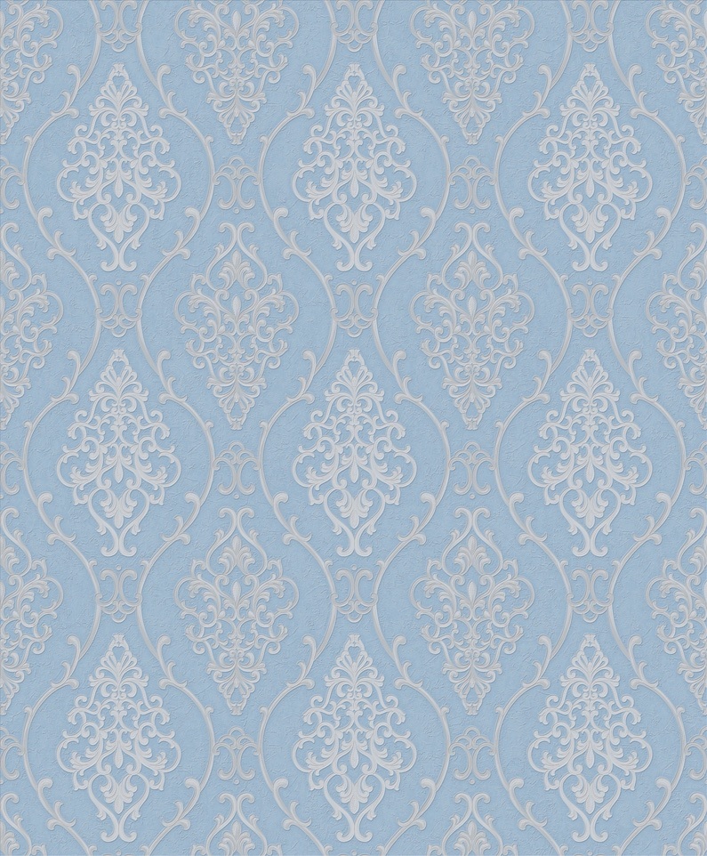 New PVC High Quality Wallpaper Classic Damask Design