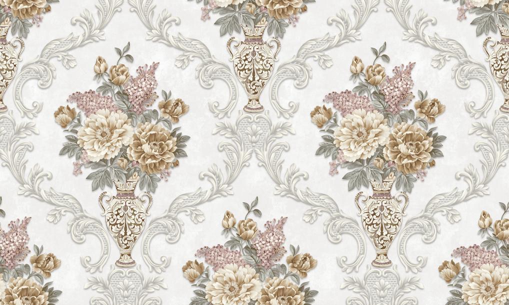 106 Luxury Wallpaper PVC Vinyl Wall Paper for Home Decoration