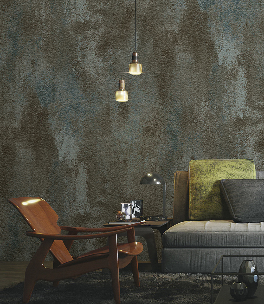 New PVC High Quality Wallpaper Modern Old Plain Color