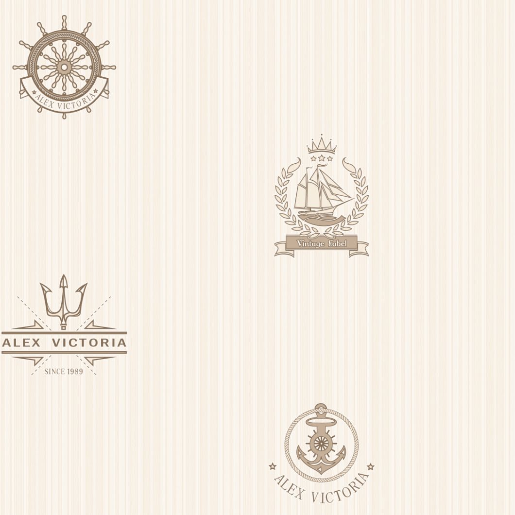 New PVC High Quality Wallpaper Kids Voyager Design