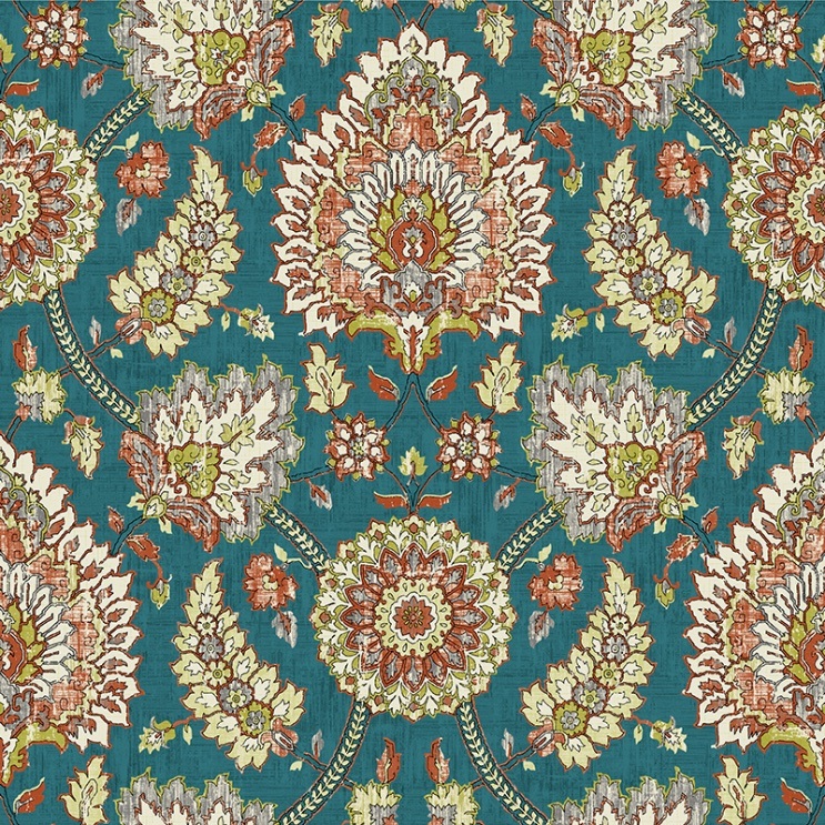 New PVC High Quality Wallpaper Classic Damask Design