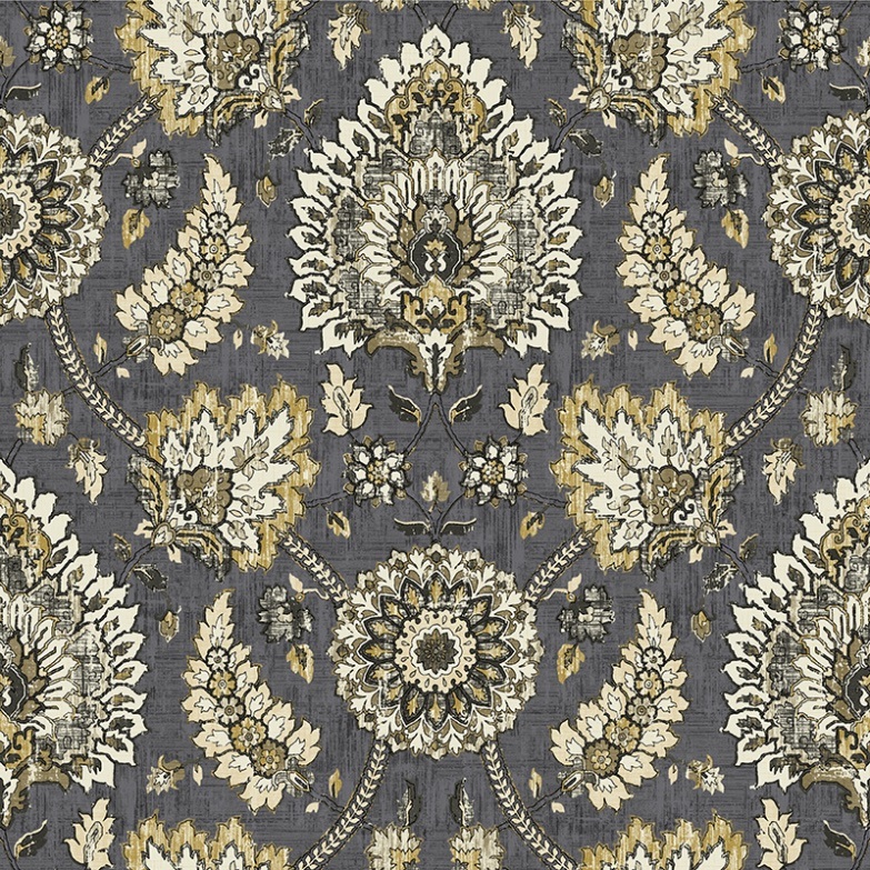 New PVC High Quality Wallpaper Classic Damask Design