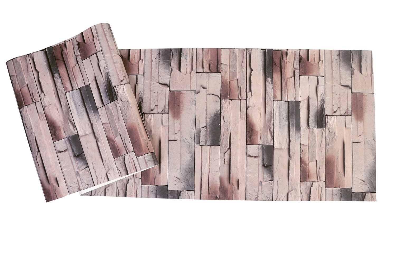 New PVC High Quality Wallpaper Modern Colorful Stones Style