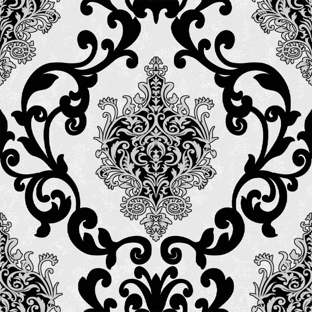 PVC Vinyl Wallpaper Modern 3D Wall Paper for Home Decor