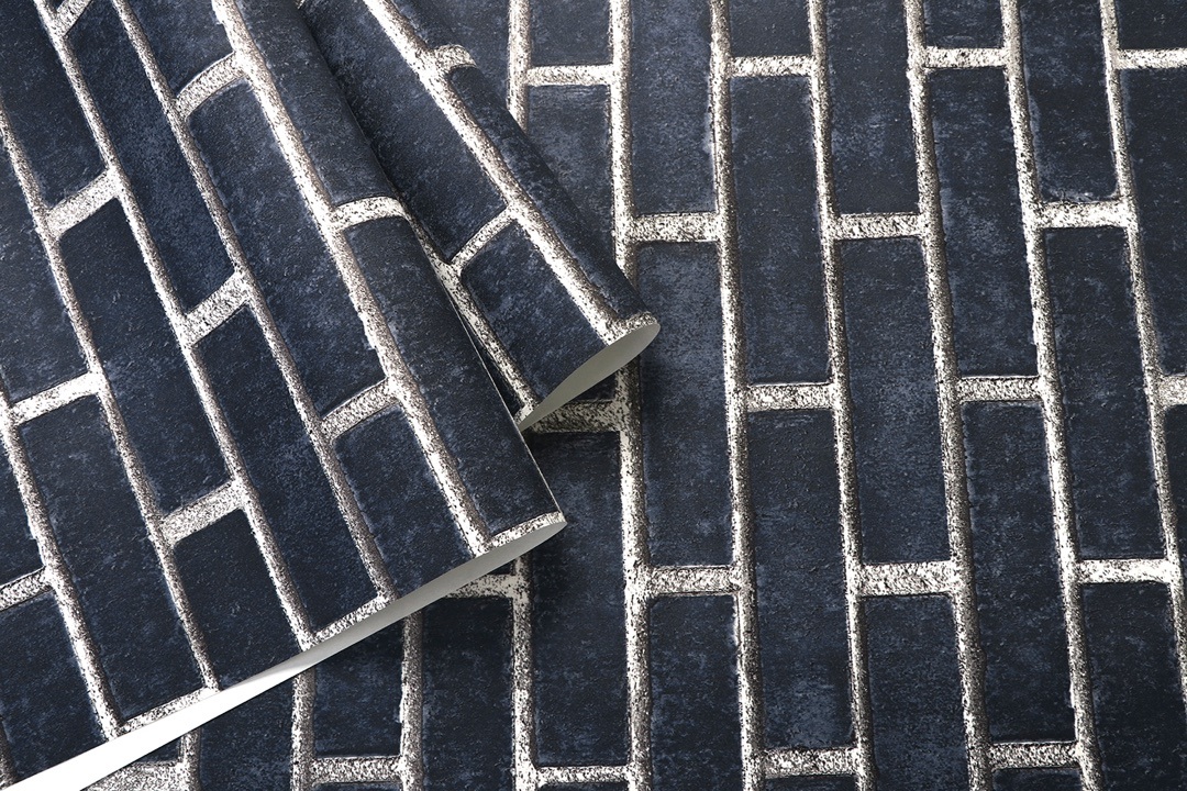 New PVC High Quality Wallpaper Modern Brick Design