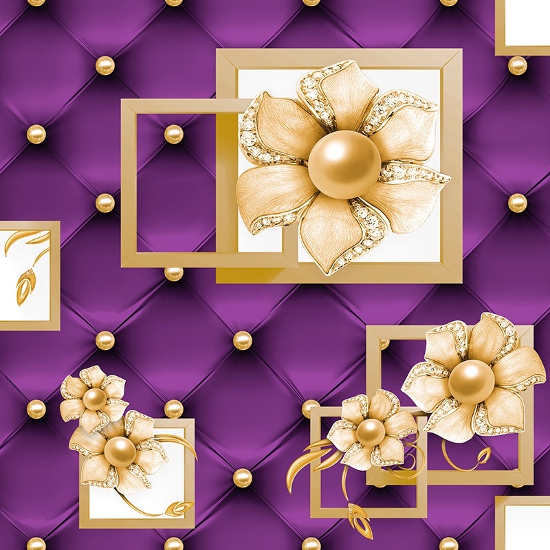 Factory Price PVC Wallpaper Modern 3D Design Vinyl Luxury Wall Paper for Home Decor