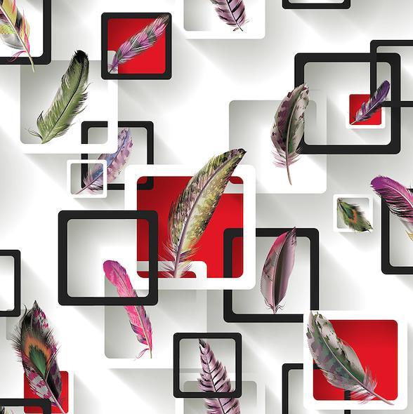 Factory Price PVC Wall Paper 3D Waterproof Vinyl Modern Design Luxury Wallpaper for Home Decoration