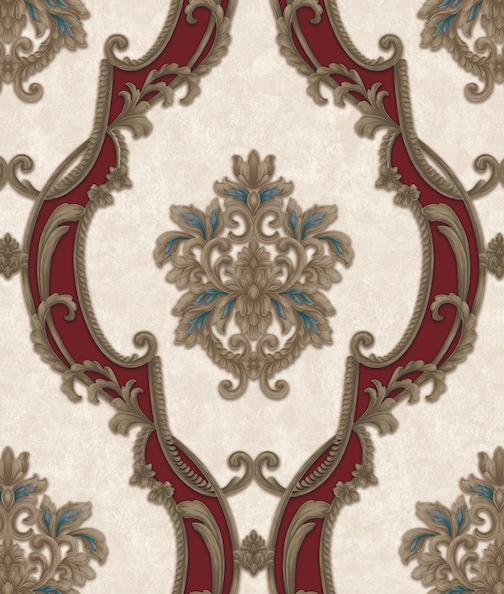 PVC Wall Paper Factory Price Modern 3D Design Waterproof Vinyl Luxury Wall Paper for Home Decoration