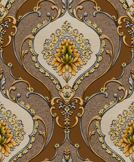 PVC Modern Wallpaper Factory Price 3D Design Waterproof Vinyl Luxury Wall Paper for Home Decoration