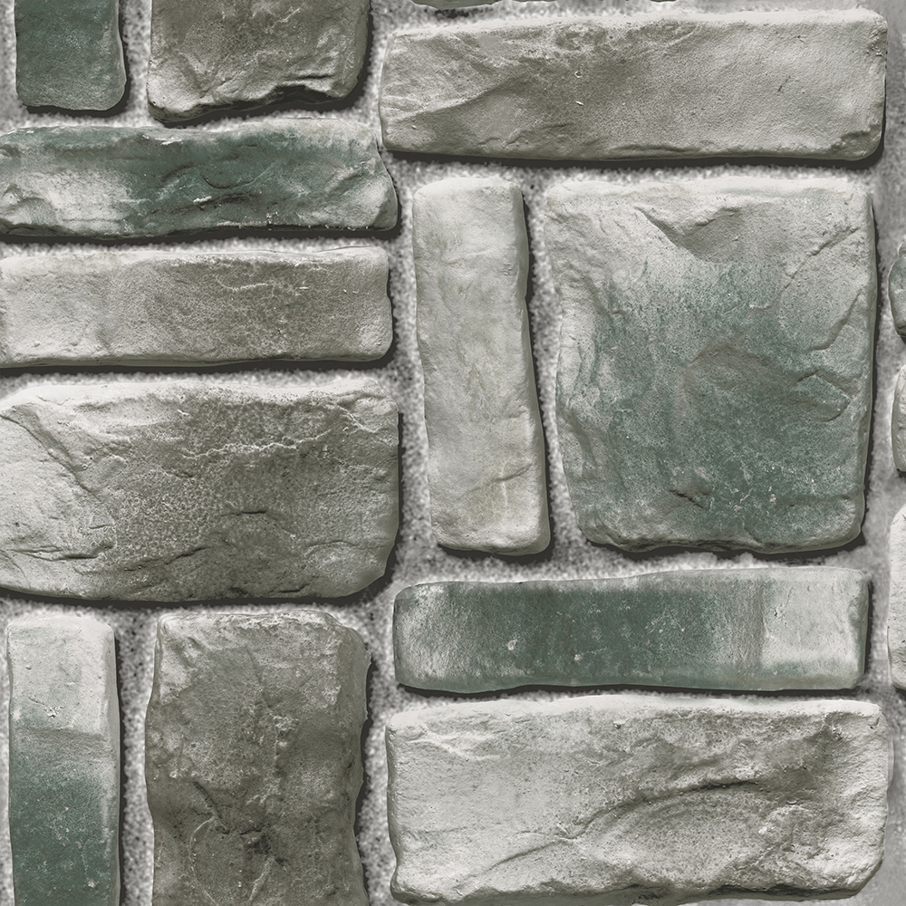 PVC Vinyl Wall Paper Modern Stone 3D Wallpaper